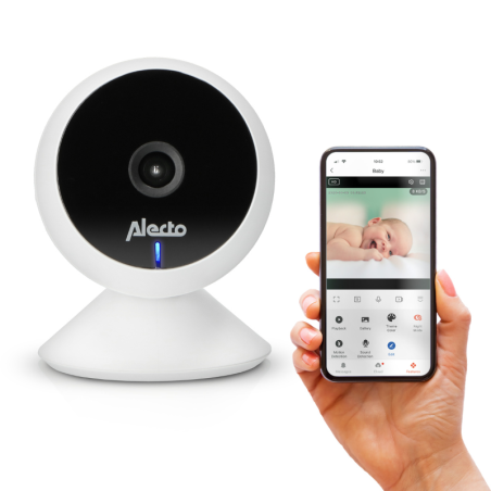 Babyphone Camera wifi Smartbaby 5 - Blanc