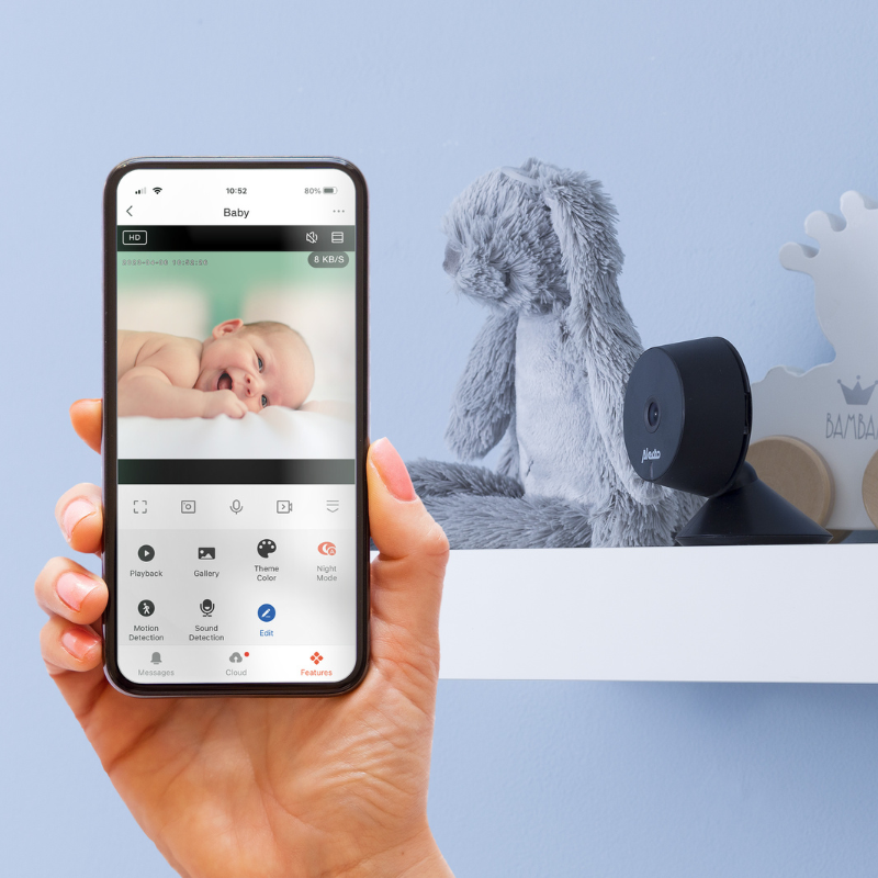 Babyphone Camera wifi Smartbaby 5 - Blanc