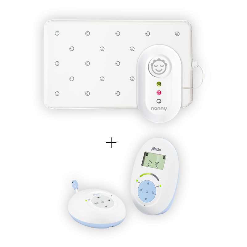 1 MONITEUR NANNY + 1 BABYPHONE SANS ONDE PREMIUM - DBX-112