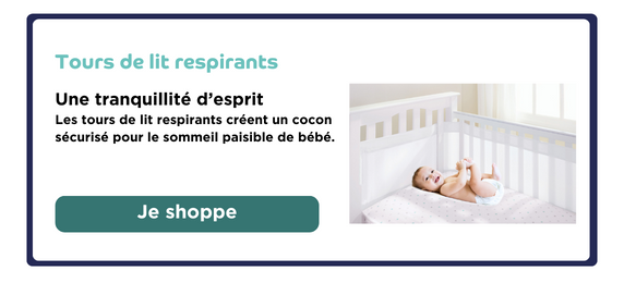 CTA tours de lit respirants 